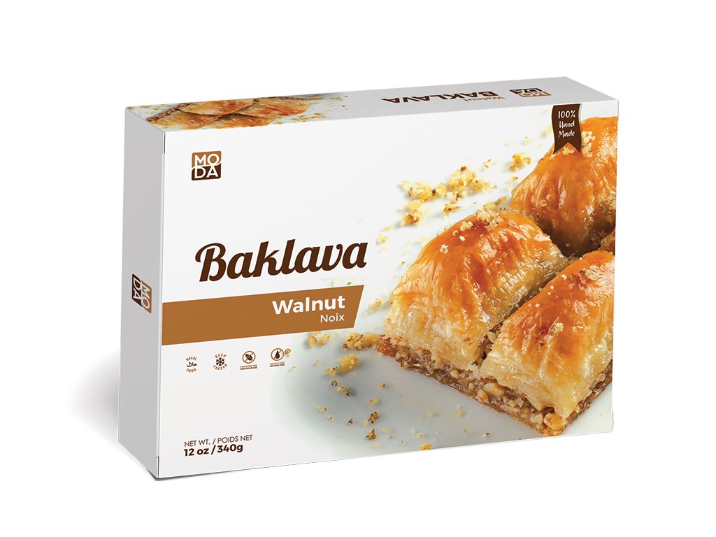 Baklava with Walnut, Gift Pack, 9pcs, 12oz (340g) x 16pack - #520257