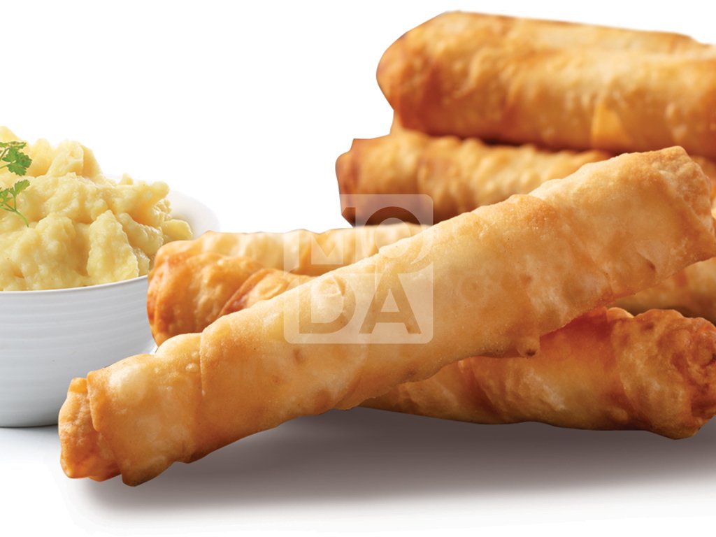 Mozzarella Potato Pastry Rolls (Kalem Boregi), Handmade, Gift Pack, 16oz (454g) x 16pack - #680726
