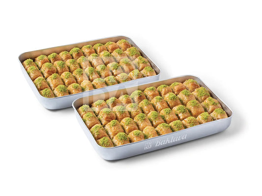 Baklava with Double Pistachio, 72pcs, 6lbs (2700g) x- #340744