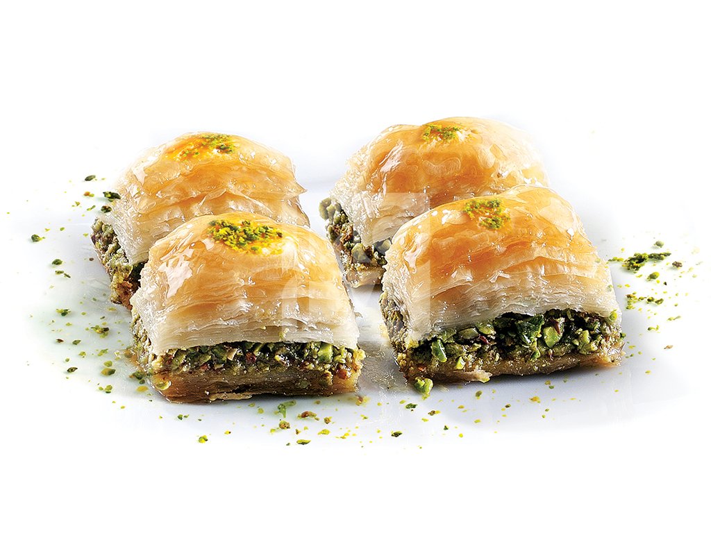 Baklava with Double Walnut, 72pcs, 6lbs (2700g)- #340751