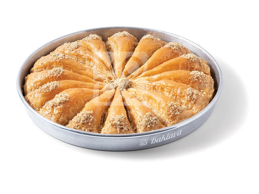 Baklava, Carrot Slice with Walnut, 16pcs, 3.5lbs (1590g)- #340782