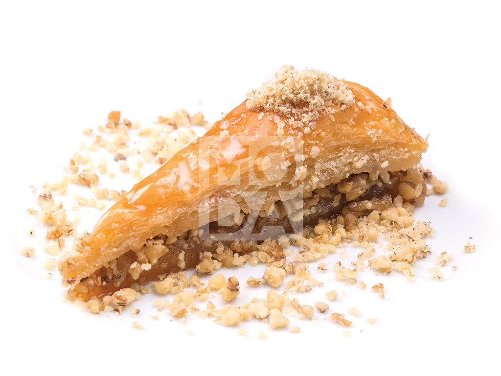 Baklava, Carrot Slice with Walnut, 16pcs, 3.5lbs (1590g)- #340782