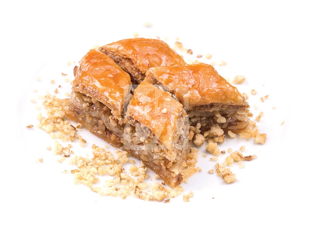 Baklava, Homemade Style with Walnut, 70pcs, 6.2lbs (2800g)- #340812