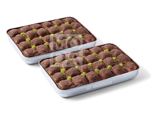Baklava, Cold Milky with Pistachio, 48pcs, 7lbs (3170g)- #340799