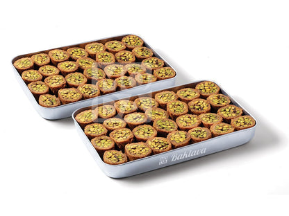 Kataifi, Halep Burma with Pistachio, 56pcs, 6.2lbs (2800g),- #520745