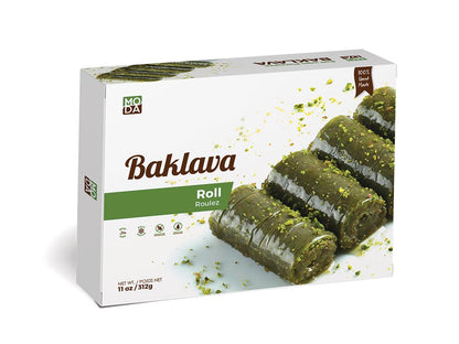 Baklava, Roll with Pistachio, Gift Pack, 12pcs, 11oz (312g) x 16pack - #520196