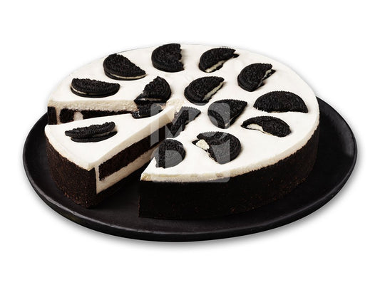 Cake, Oreo, Pre-Sliced (9"), 12pcs x 110g = 2.9lbs (1320g)- #680153