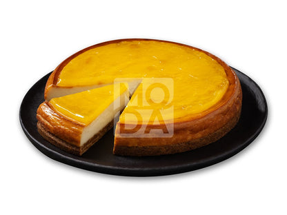 Cheesecake, Lemon, Pre-Sliced (9"), 12pcs x 110g = 2.9lbs (1320g)- #680283