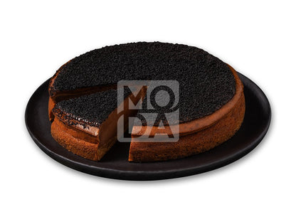 Cheesecake, Nutella, Pre-Sliced (9"), 12pcs x 110g = 2.9lbs (1320g)- #680306