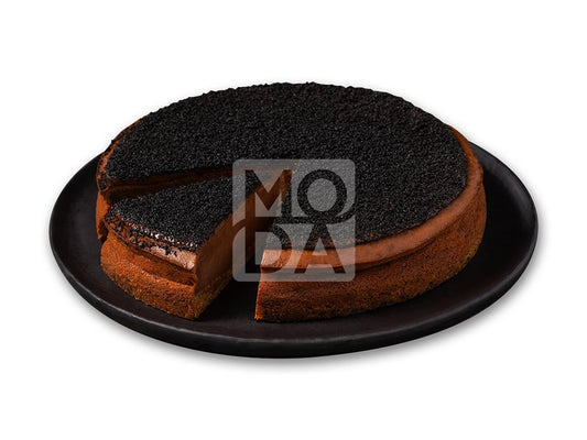 Cheesecake, Nutella, Pre-Sliced (9"), 12pcs x 110g = 2.9lbs (1320g)- #680306