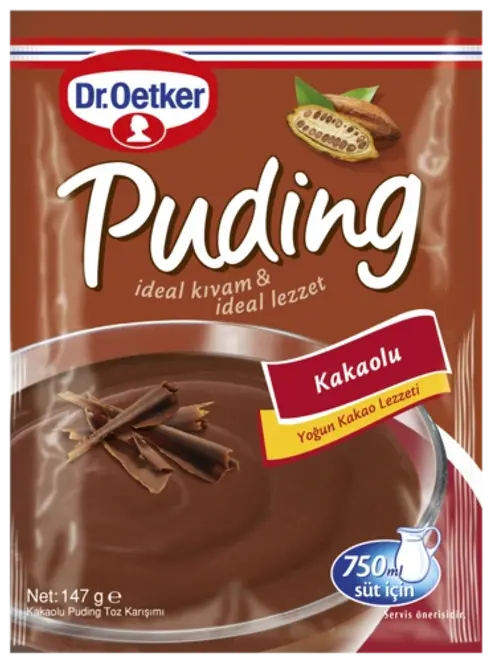 DR.OETKER KAKAOLU PUDING 24 X 147 gr