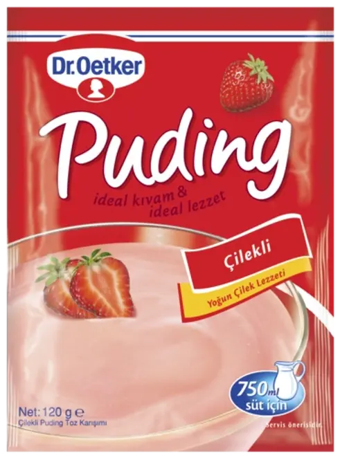 DR.OETKER CILEKLI PUDING 24 X 120 gr