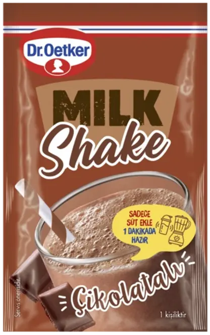 DR.OETKER MILKSHAKE CIKOLATALI 24 X 24 gr