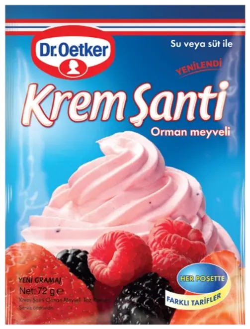 DR.OETKER KREM SANTI ORMAN MEYVELI 12 X 75 gr