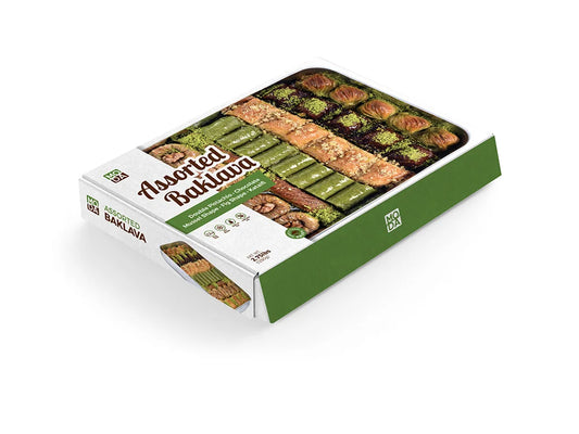 Baklava, Assorted, Party Pack, 2.75lbs (1250g)- #520271