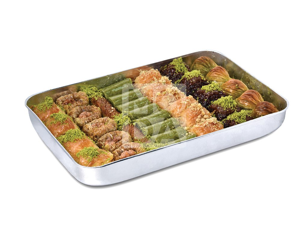 Baklava, Assorted, Party Pack, 2.75lbs (1250g)- #520271
