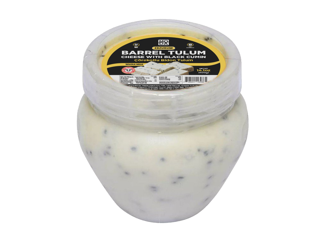 Barrel Tulum Cheese with Black Cumin (Corekotlu Bidon Tulum), 14.1oz (400g) x 6pack - #520431