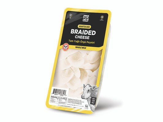 Braided Cheese (Orgu Peyniri), 7oz (200g) x 12pack - #680085