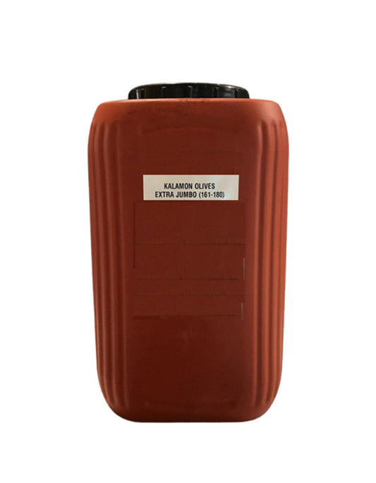 Porto Kalamata Olives Extra Jumbo Pail 26.4lb (12kg) Pail