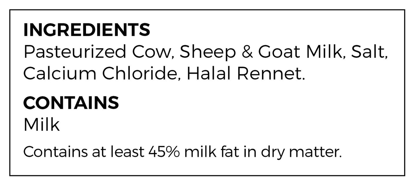 Cheese, Halloumi, Cyprus, Cow-Sheep-Goat Milk, 8oz (226g) x 24pack - #680252