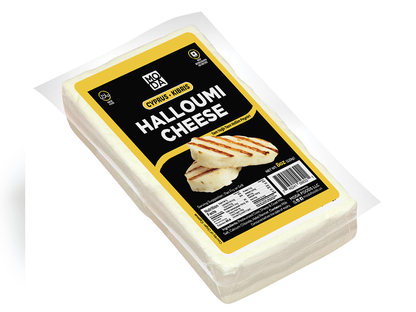 Cheese, Halloumi, Cyprus, Cow-Sheep-Goat Milk, 8oz (226g) x 24pack - #680252