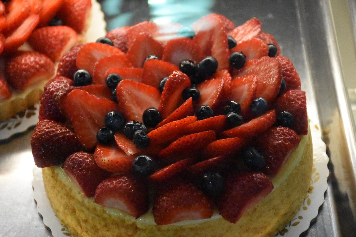 Cheese Cake 7" w/Strawburry