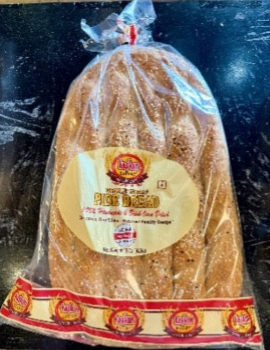 Turkish Pide Whole Wheat  Pack 1 pc 15oz