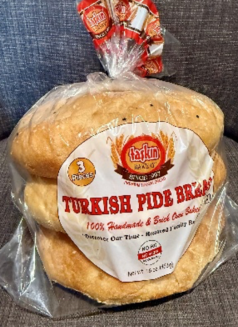Turkish Pide Small  Pack 3 pc 16oz