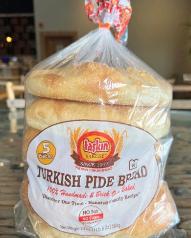 Turkish Pide Small Pack 5 pc 24oz