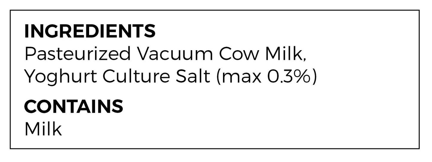 Strained Yogurt (Suzme) 2lb (907g) x 6pack - #680962