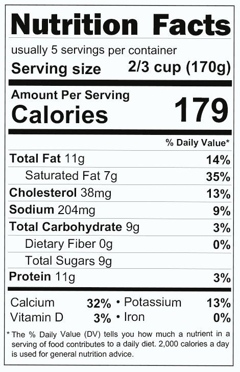 Strained Yogurt (Suzme) 2lb (907g) x 6pack - #680962
