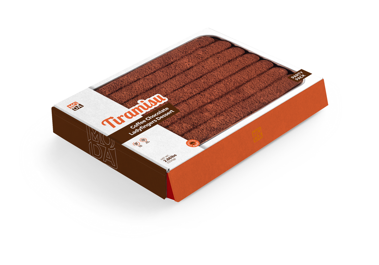 Tiramisu, Party Pack, 2.86lbs (1300g) - #680093