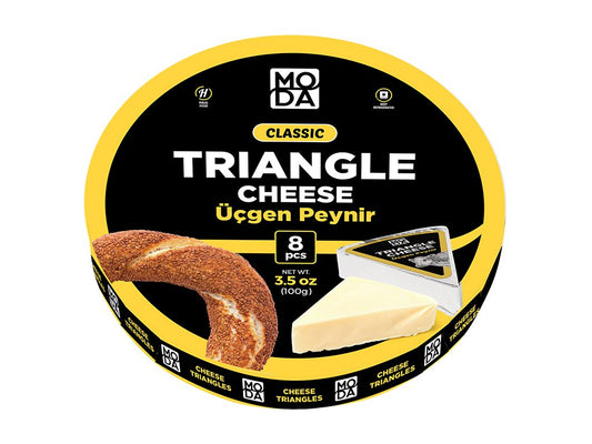 Triangle Cheese (Ucgen Peynir), 3.5oz (12.5g x 8 pcs) x 24pack - #681020