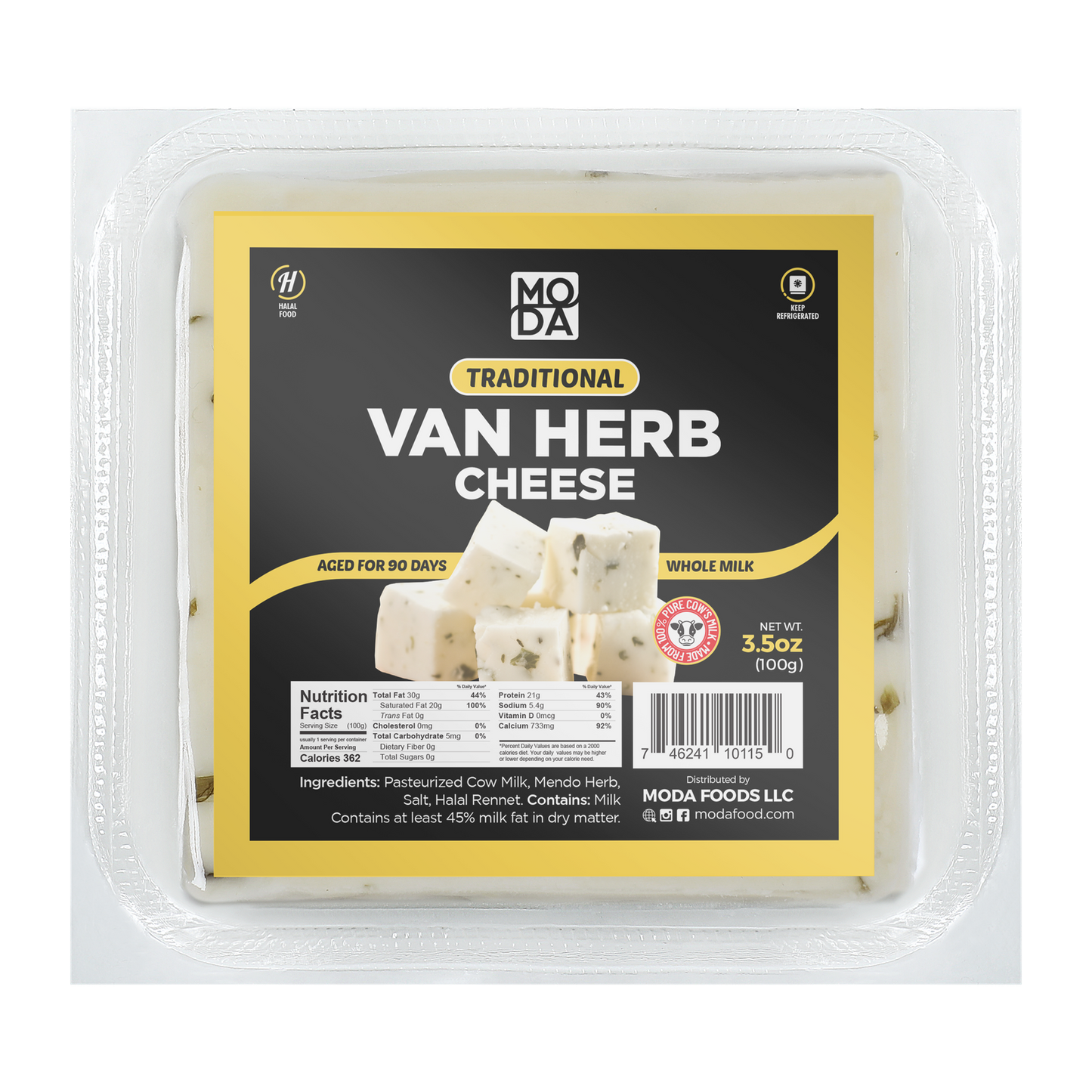 Cheese, Herb (Otlu), Van, 3.5oz (100g) x 12pack - #680269